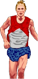 [Drawing of runner]