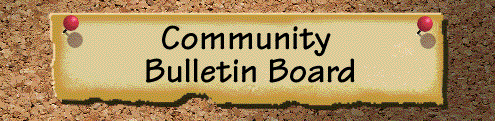 [Community Bulletin Board]